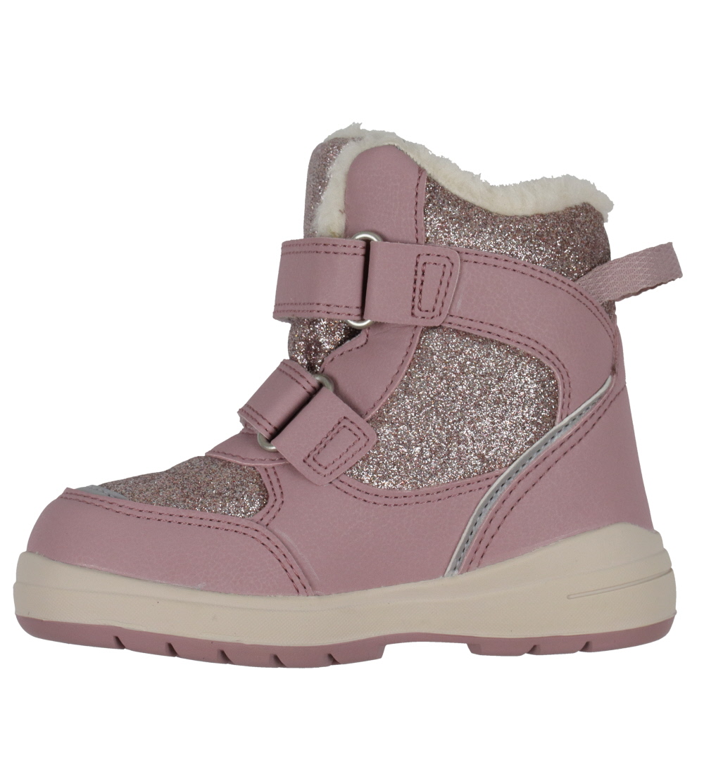 Viking Winterlaarzen - Tex - Spro - Dusty Pink m. Glitter