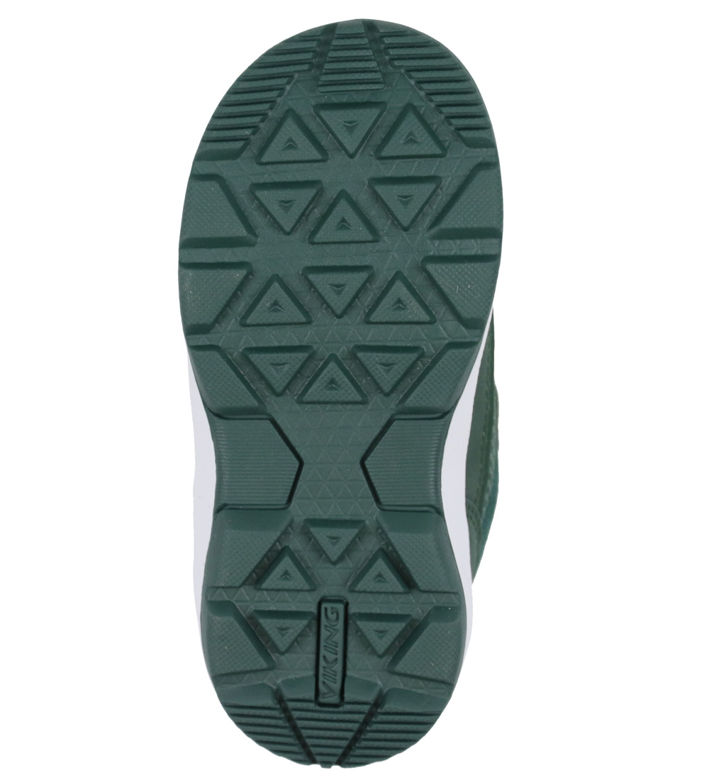Viking Winter Boots - Tex - Play Reflex - Dark Green w. Reflex