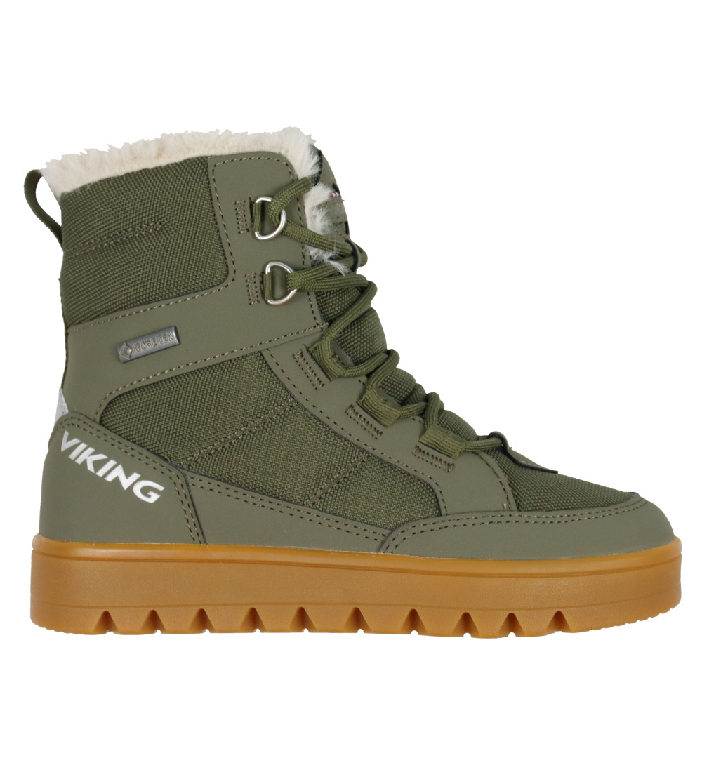 Viking Talvikengät - Tex - Fleek - mänty/Olive