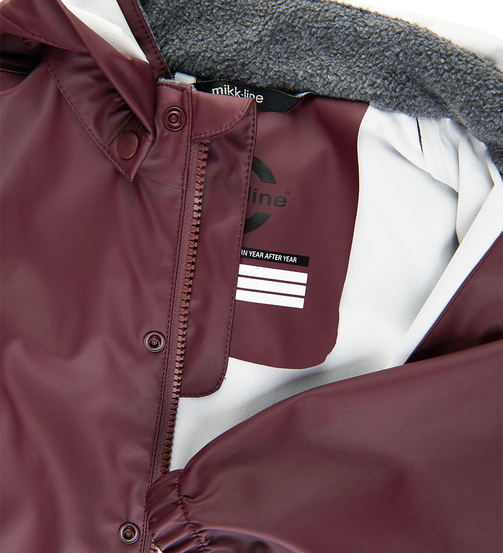 Mikk-Line Rainwear - PU - Recycled - Huckleberry