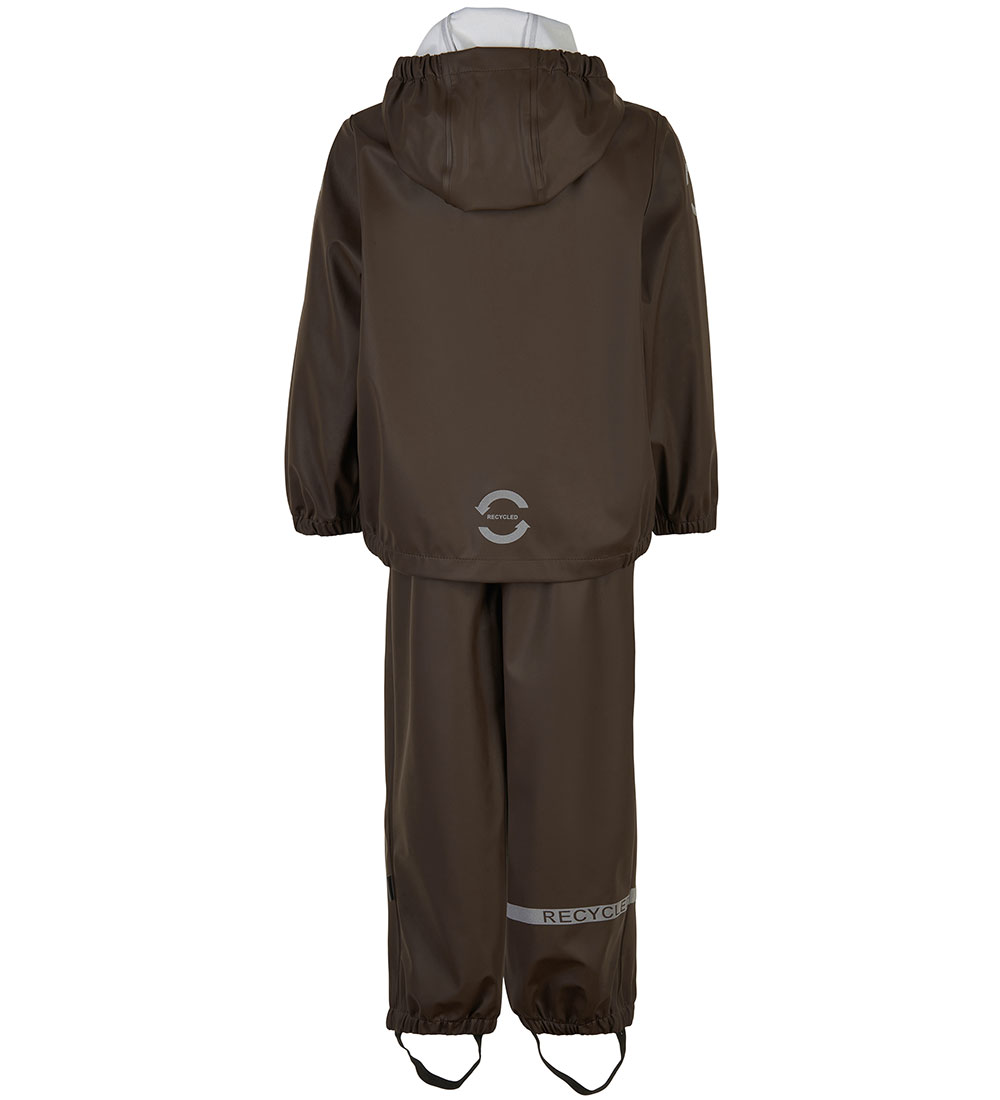 Mikk-Line Rainwear - PU - Recycled - Slate Black