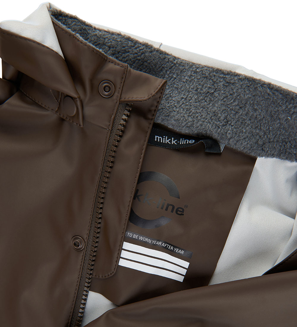 Mikk-Line Rainwear - PU - Recycled - Slate Black