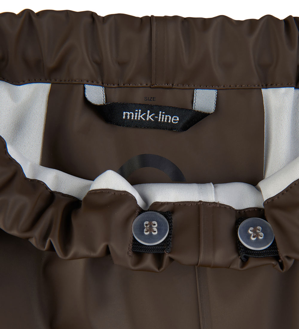 Mikk-Line Rainwear - PU - Recycled - Slate Black