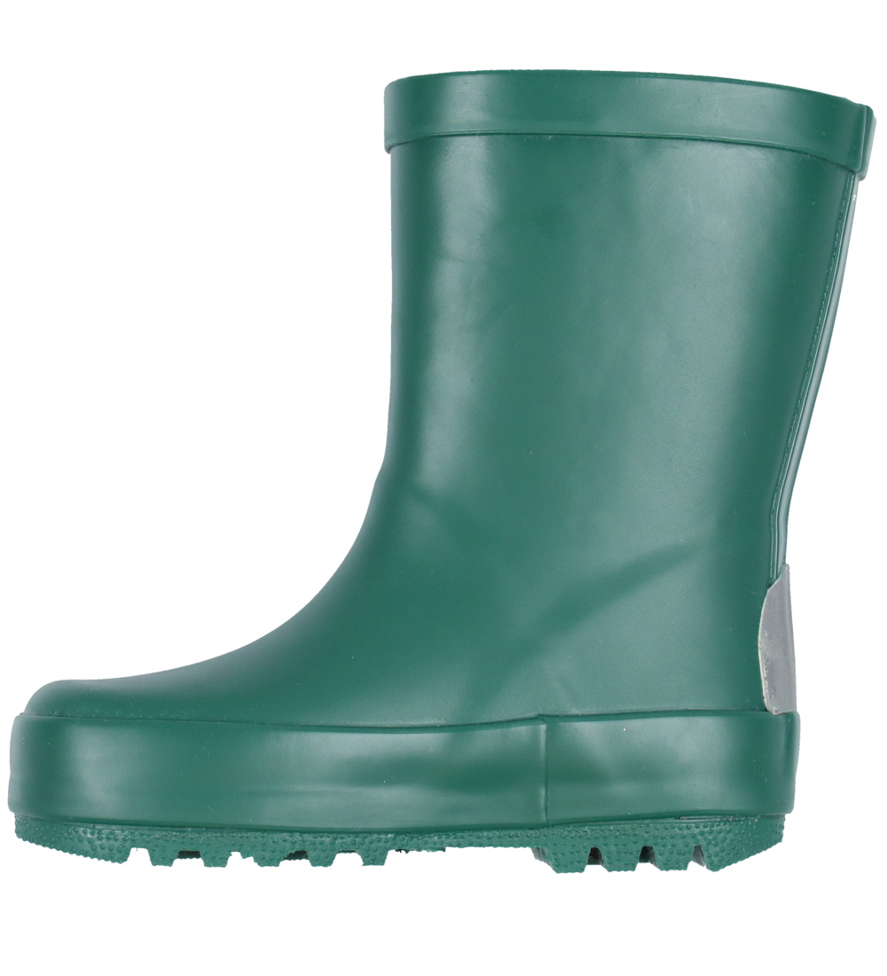 Mikk-Line Rubber Boots - Wellies - Solid - Evergreen
