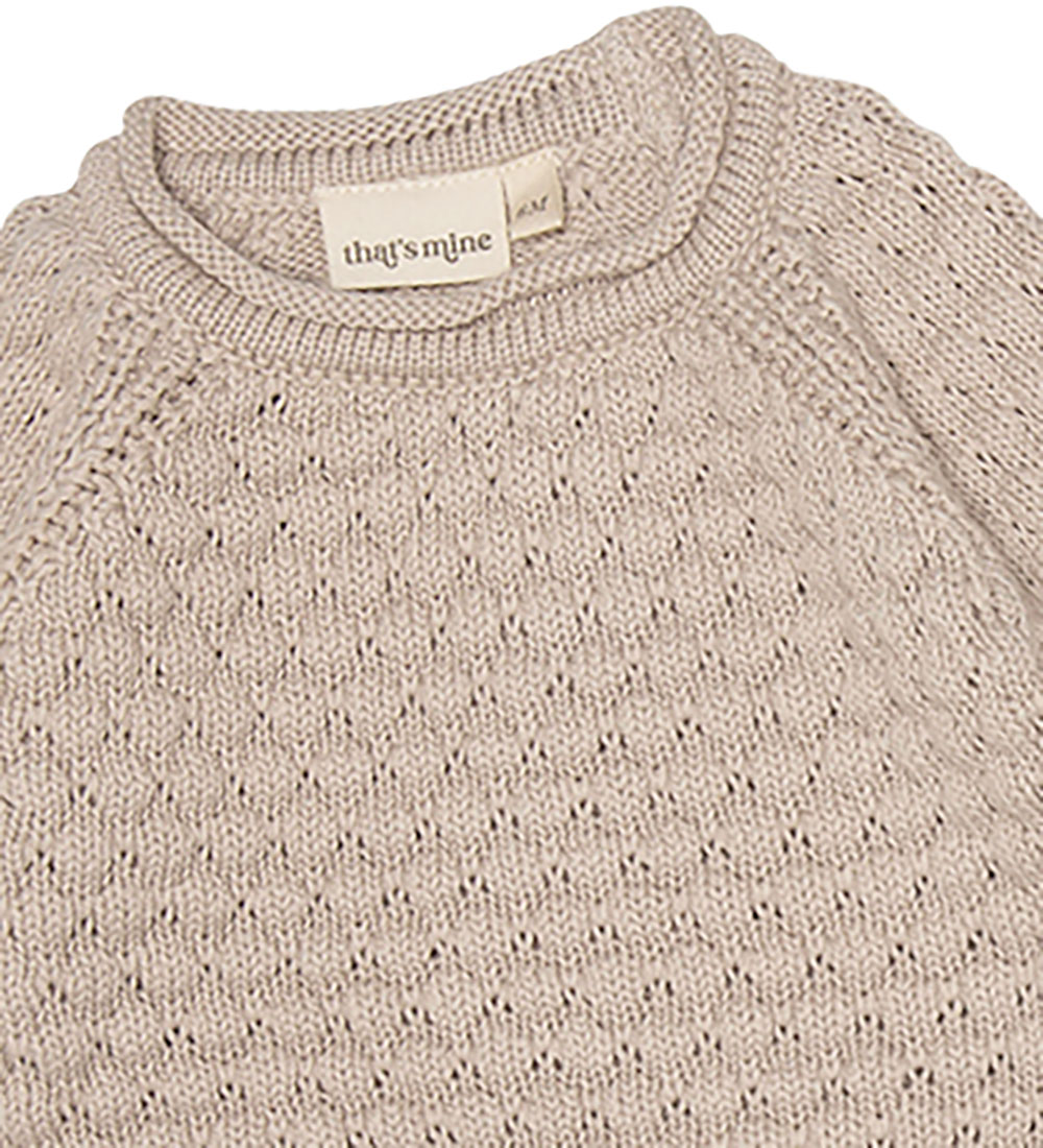 That's Mine Blouse - Knitted - Juno - Peyote