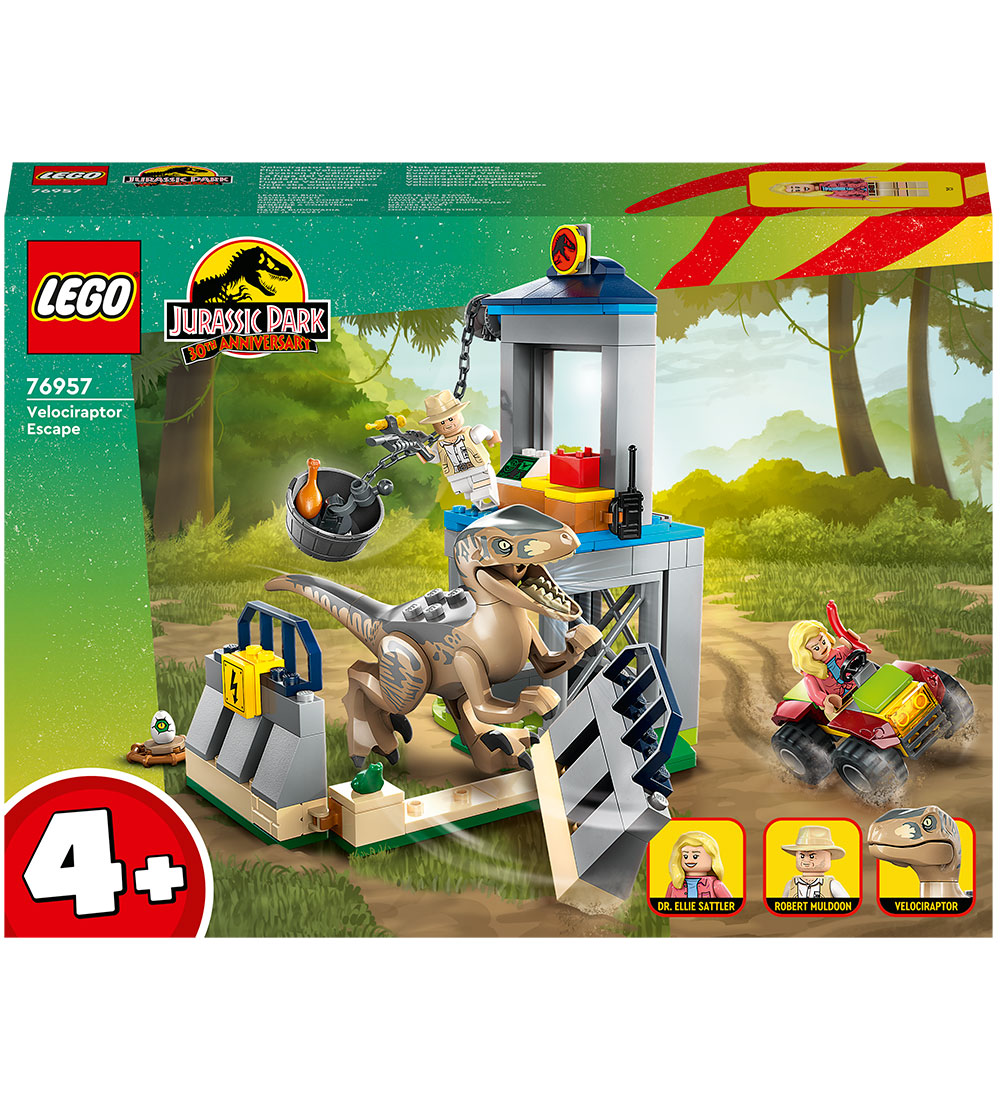 LEGO® Jurassic World - Velociraptor Escape 76957 - 137 Parts