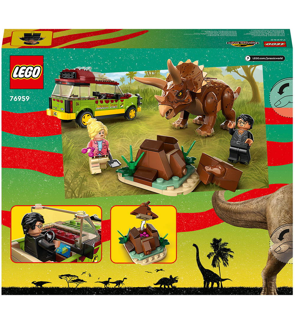 LEGO® Jurassic World - Triceratops Research 76959 - 281 Parts