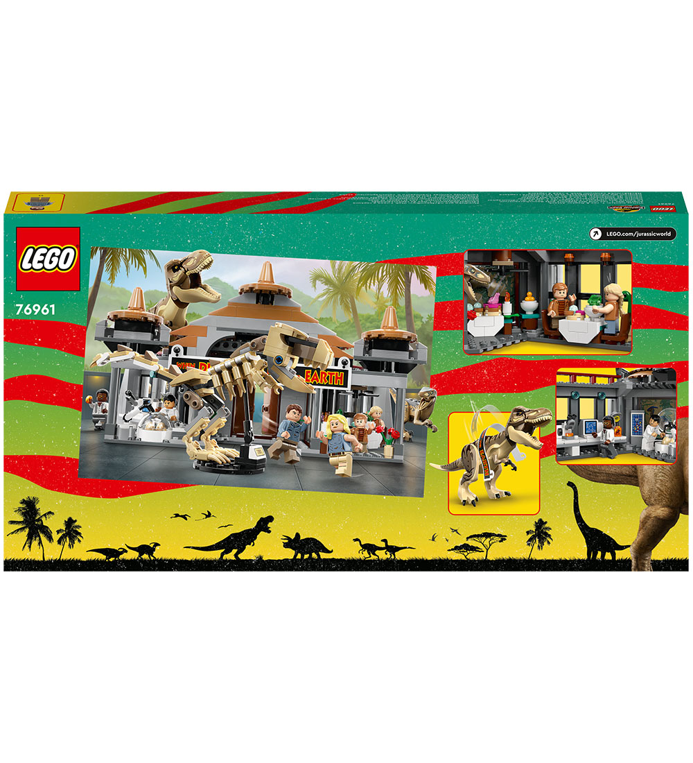 LEGO® Jurassic World - Vierailijakeskus: T-rexin... 76961