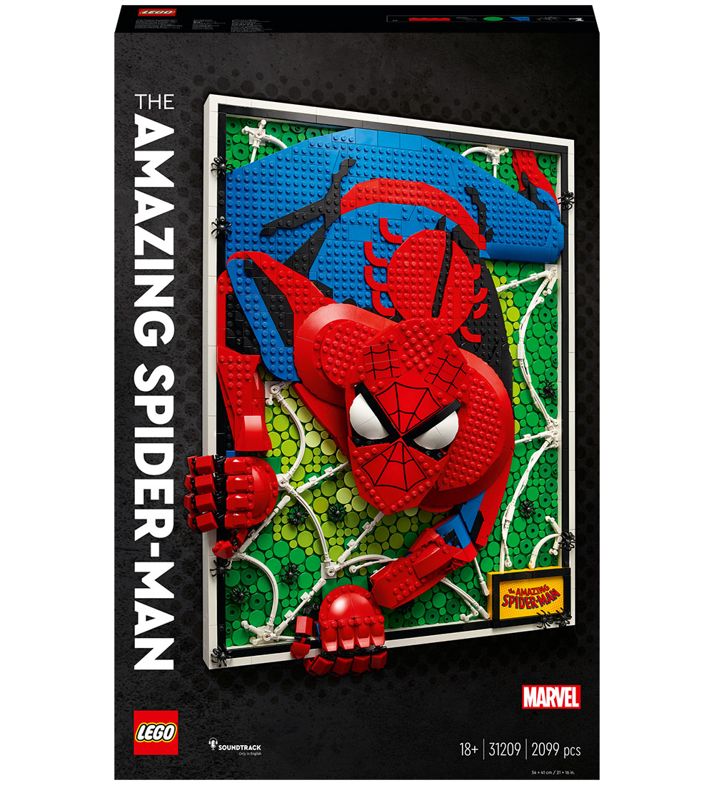 LEGO® Art - The Amazing Spider-Man 31209 - 2099 Parts