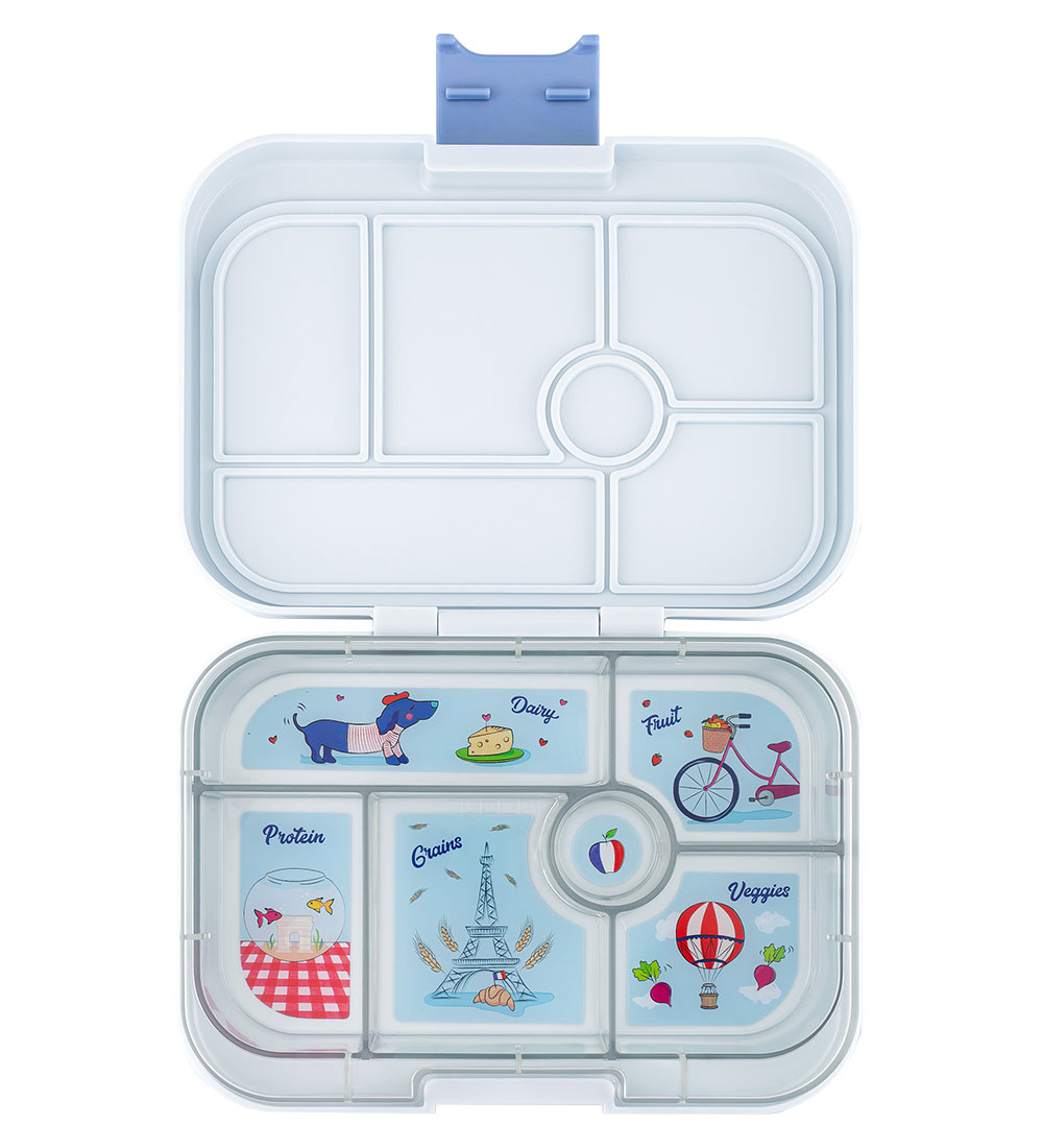 Yumbox Lunchbox w. 6 Rum - Bento Original - Hazy Gray