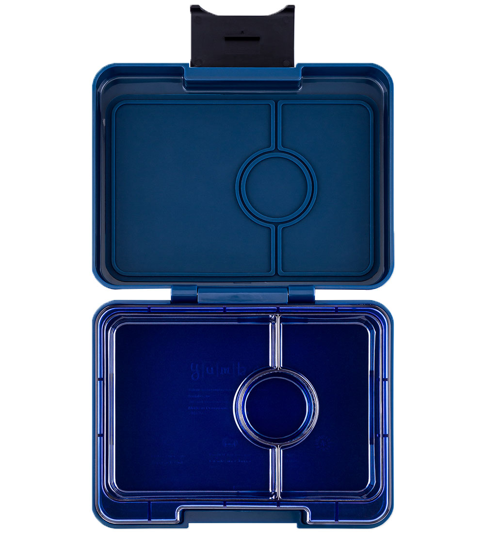 Yumbox Lunchbox w. 3 Rooms - Bento Snack - Monte Carlo Blue - Na