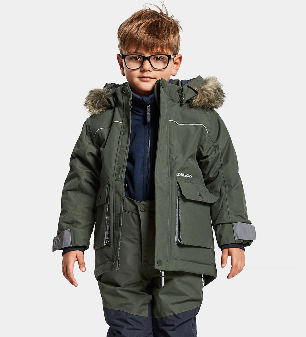Didriksons Manteau d'Hiver - Ours - Deep Green