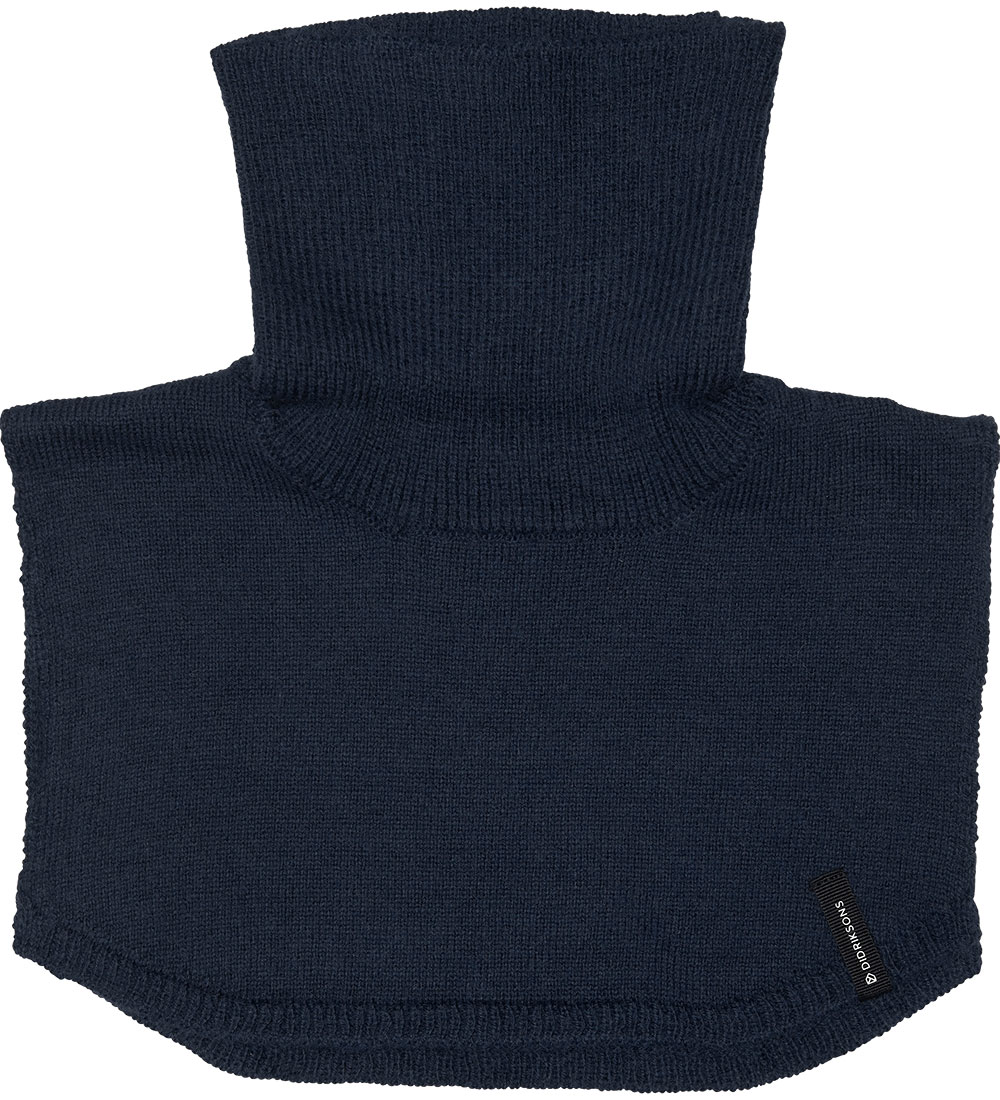 Didriksons Neck Warmer - Knitted - The dolphin - Navy