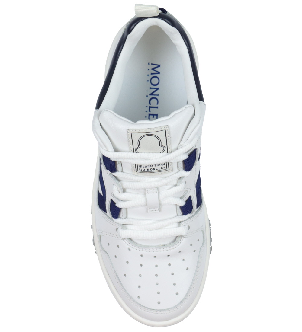 Moncler Shoe - Petit Pivot Low - White/Navy
