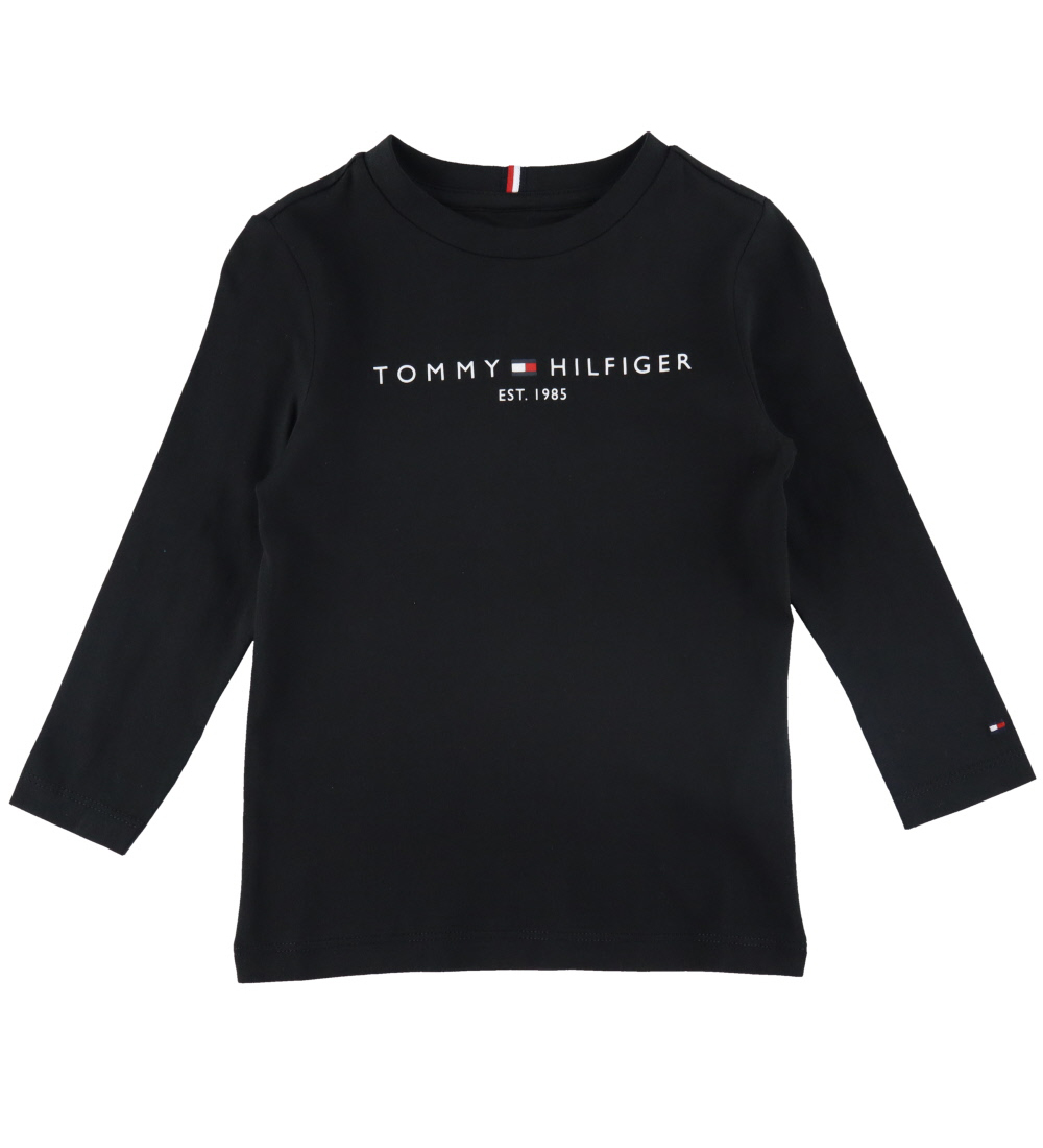 Tommy Hilfiger Bluse - U Essential - Schwarz