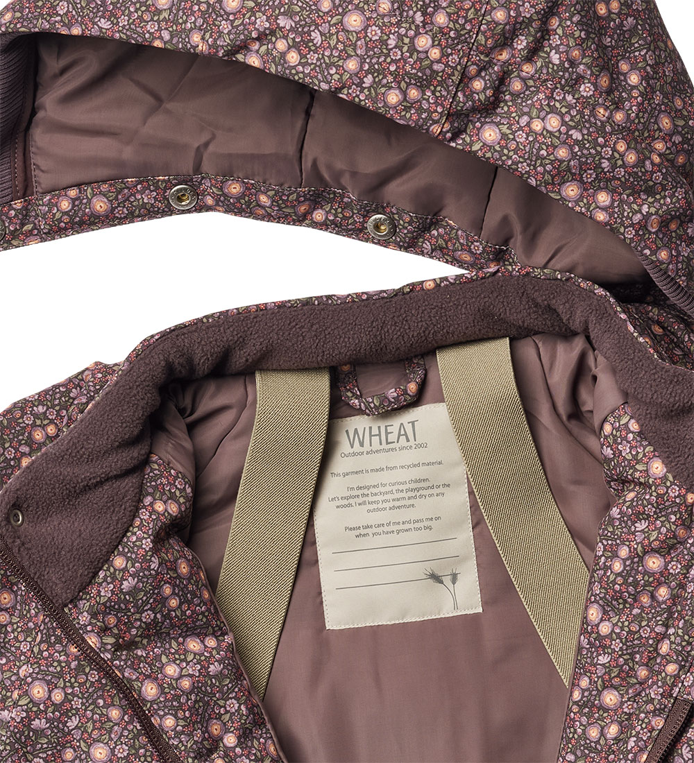 Wheat Sneeuwpak - Miko Tech - Aubergine Boterbloemen