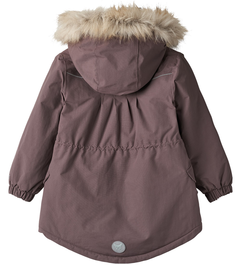 Wheat Winter Coat - Mathilde Tech - Plum
