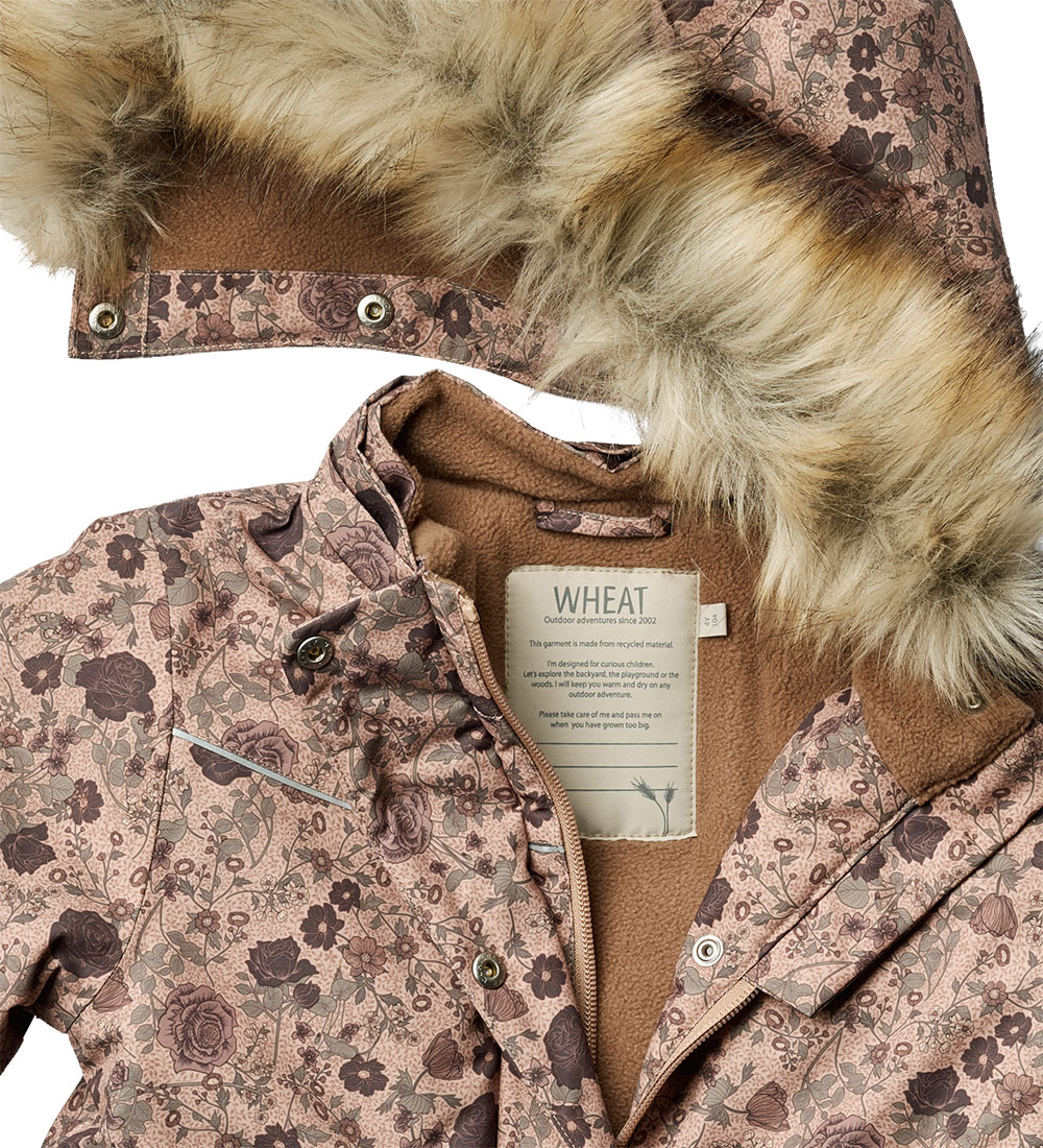 Wheat Winter Coat - Mathilde Tech - Rose Dawn Flowers