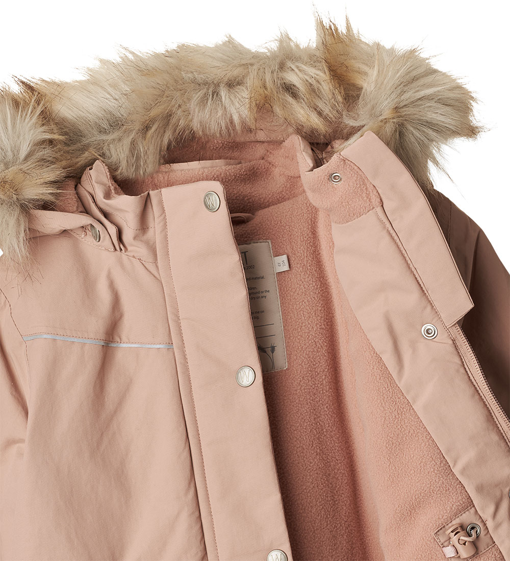 Wheat Winter Coat - Mathilde Tech - Rose Dawn