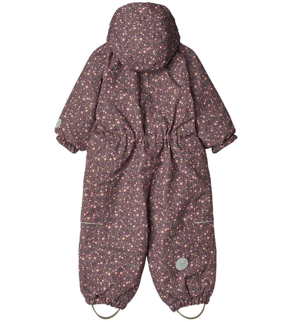 Wheat Snowsuit - Adi Tech - Eggplant Buttercups