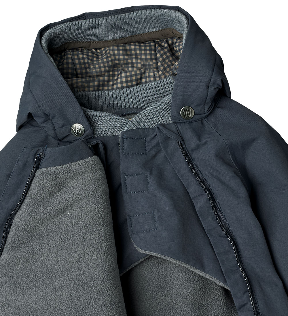 Wheat Winter Coat - Sascha Tech - Dark Blue