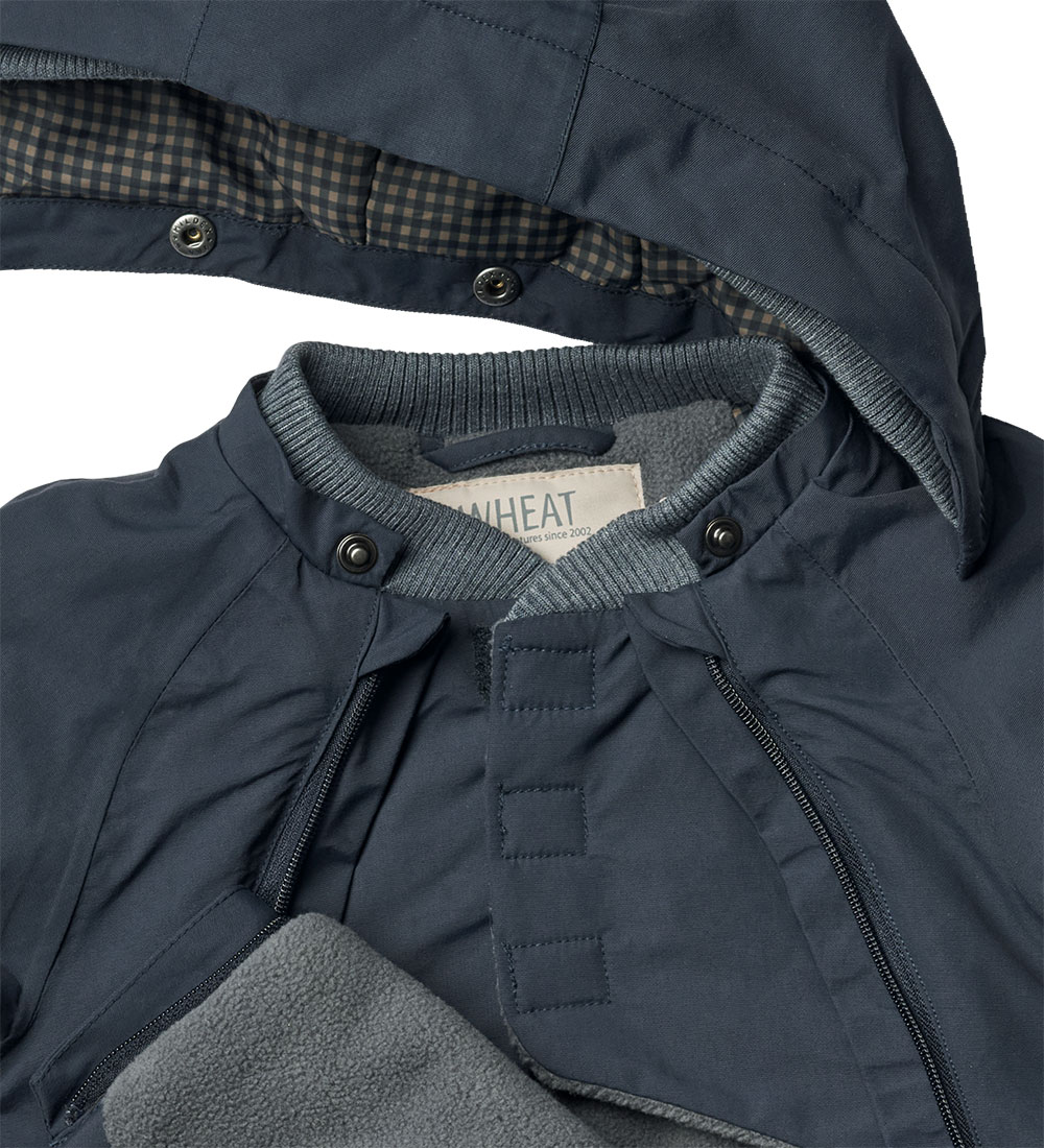 Wheat Winter Coat - Sascha Tech - Dark Blue