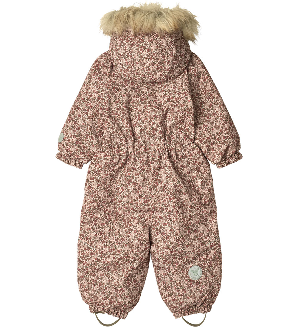 Wheat Snowsuit - Nickie Tech - Rose Dust Flowers