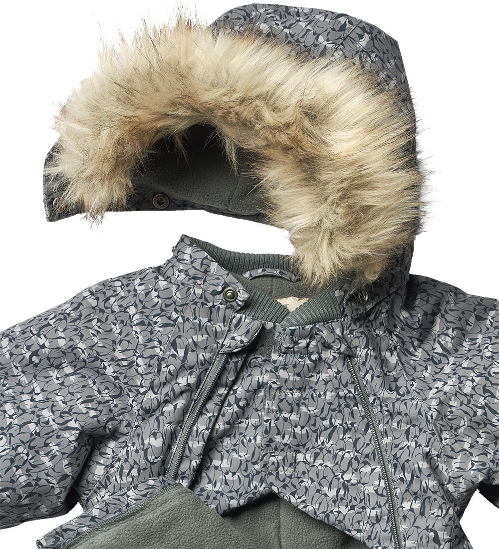Wheat Snowsuit - Nickie Tech - Autumn Sky Penguins