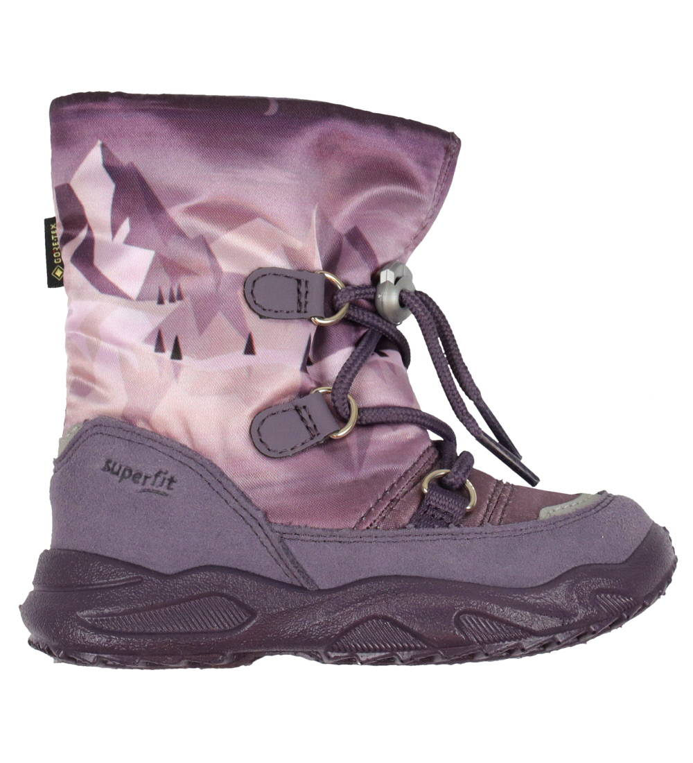 Superfit Vinterkängor - Glaciär - Gore-Tex - Lila