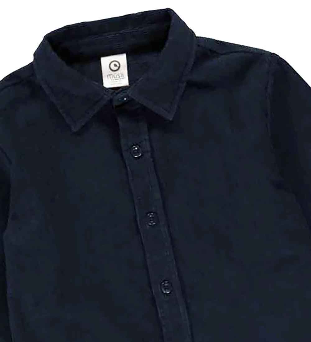 Müsli Shirt - Corduroy - Night Blue