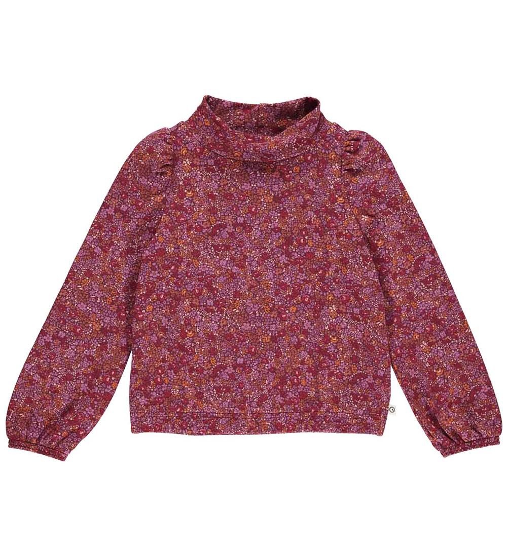 Sweat-shirt Müsli - Petit Blossom - Fig/Boysenberry/Berry Rouge