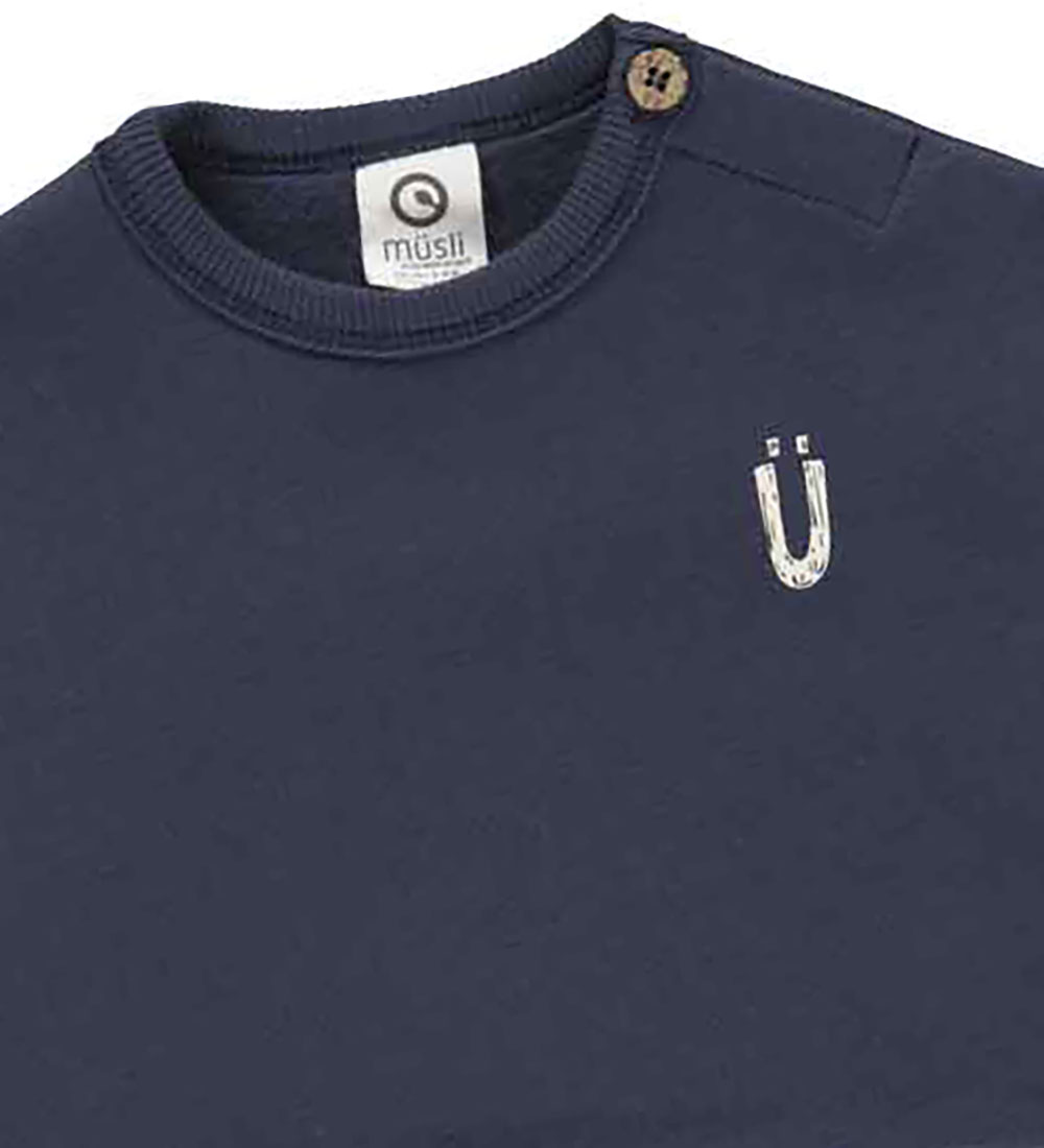 Sweat-shirt Müsli - Nuit Blue