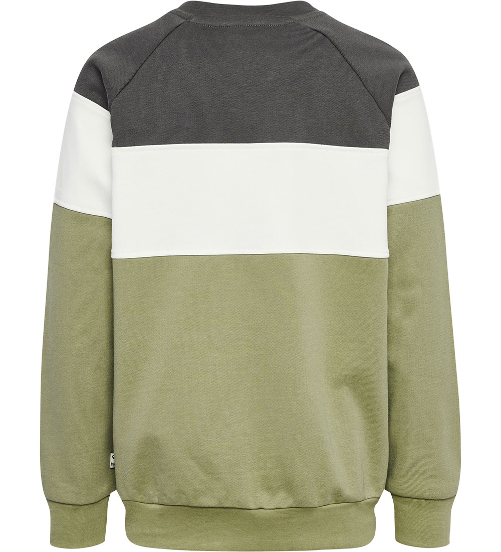Hummel Sweatshirt - hmlClaes - Oil Green