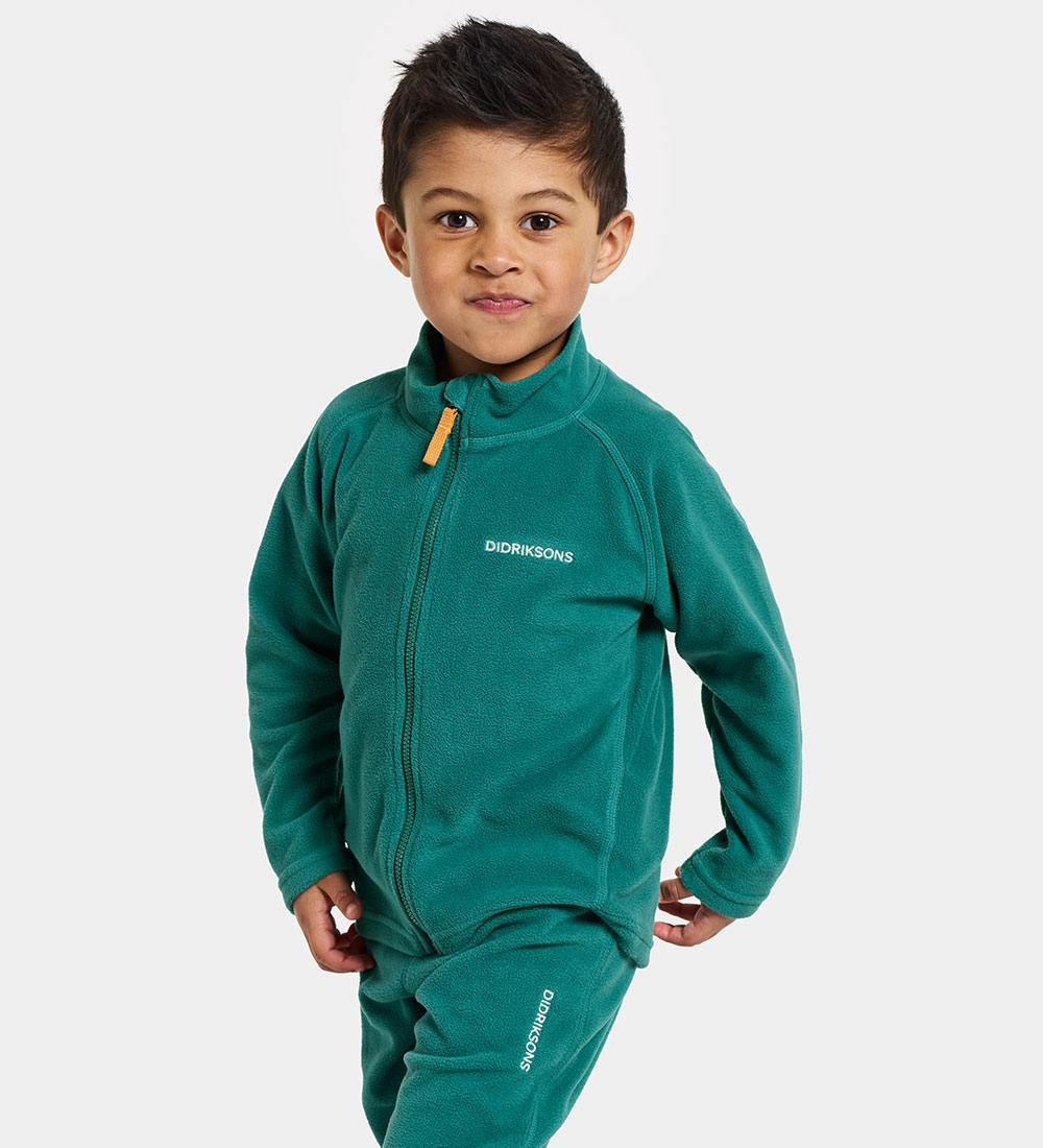 Didriksons Fleece Jacket - Monte - Petrol Green