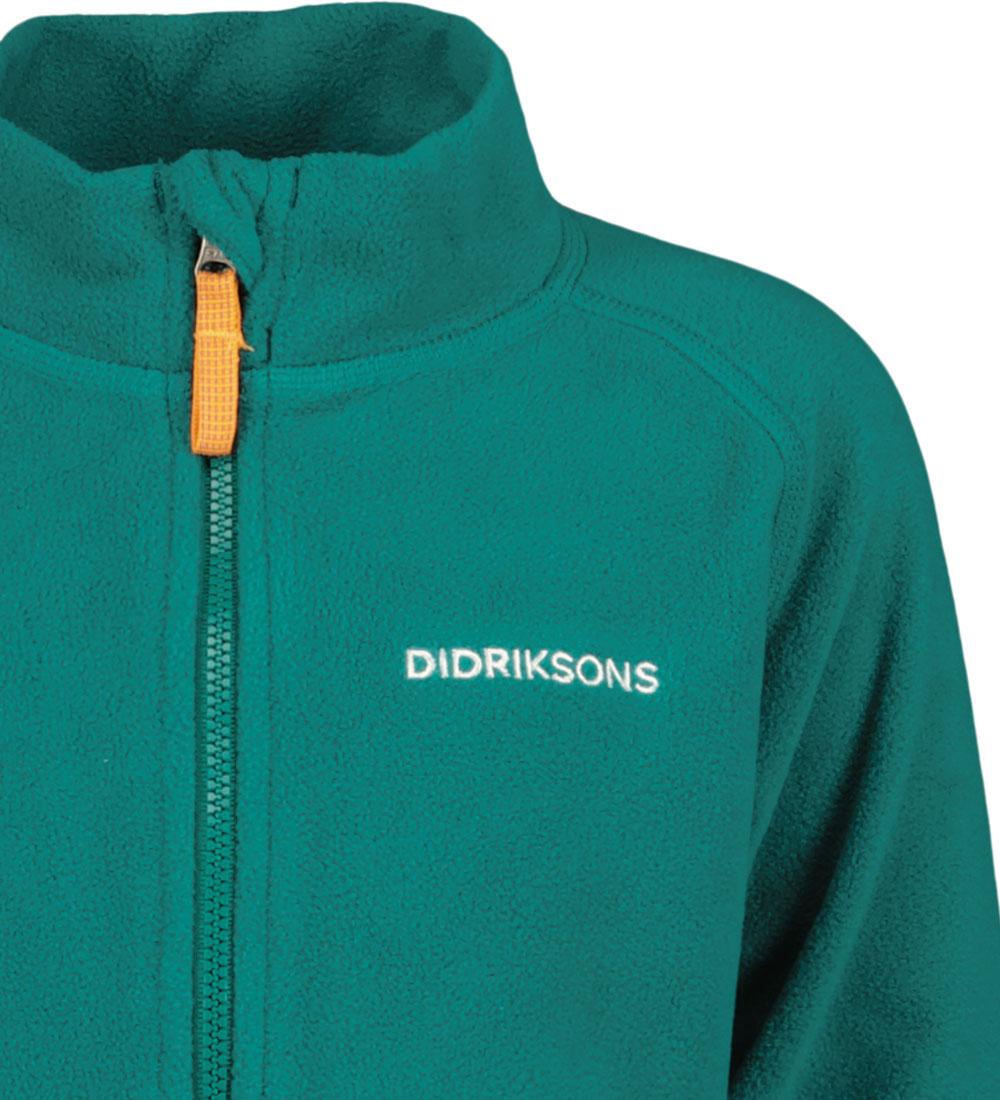 Didriksons Fleece Jacket - Monte - Petrol Green
