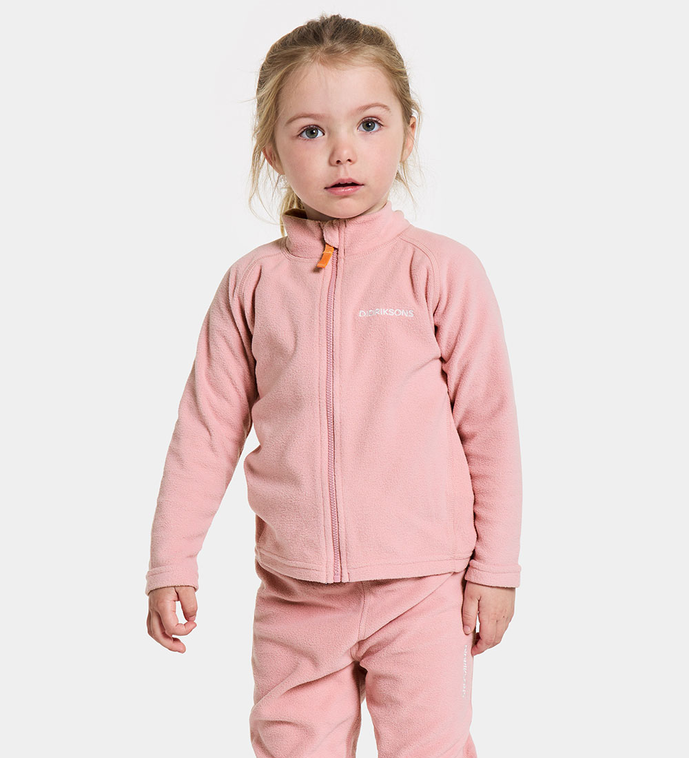 Didriksons Fleece Jacket - Monte - Soft Pink
