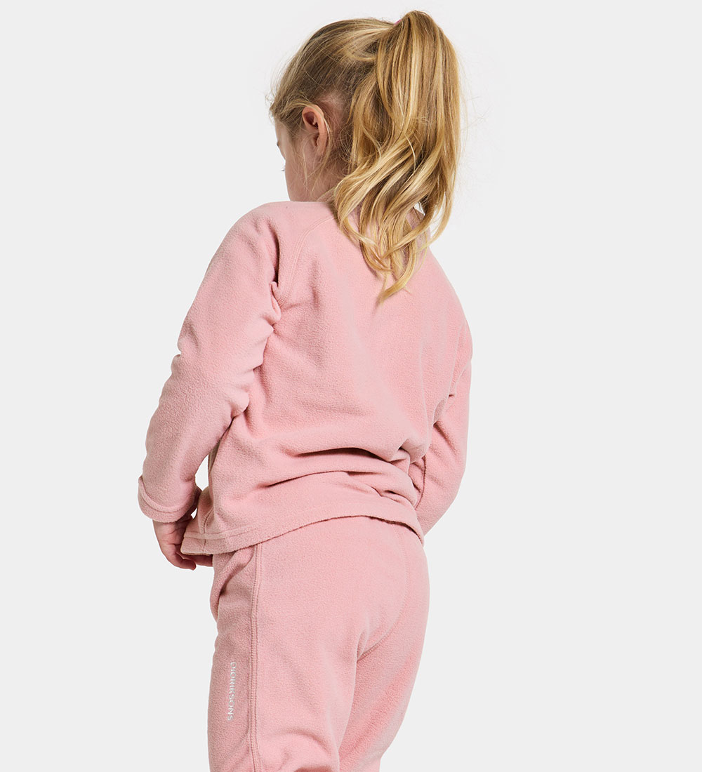 Didriksons Fleece Jacket - Monte - Soft Pink