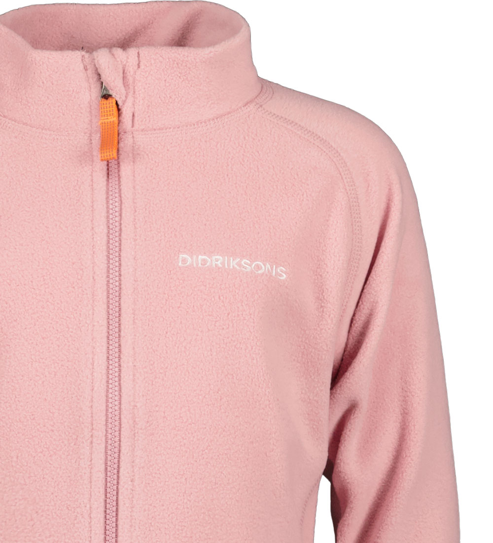Didriksons Fleece Jacket - Monte - Soft Pink