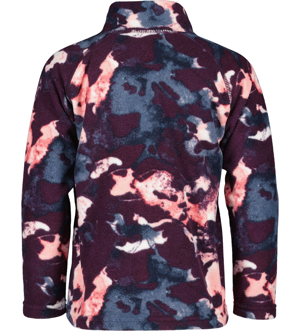 Didriksons Fleece Jas - Monte Kids Volledige rits - Zout Purple