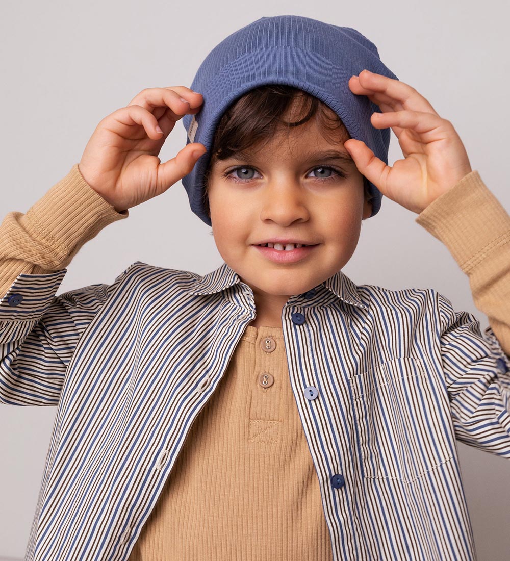 MarMar Shirt - Cotton Poplin - Tommy - Ocean Stripes