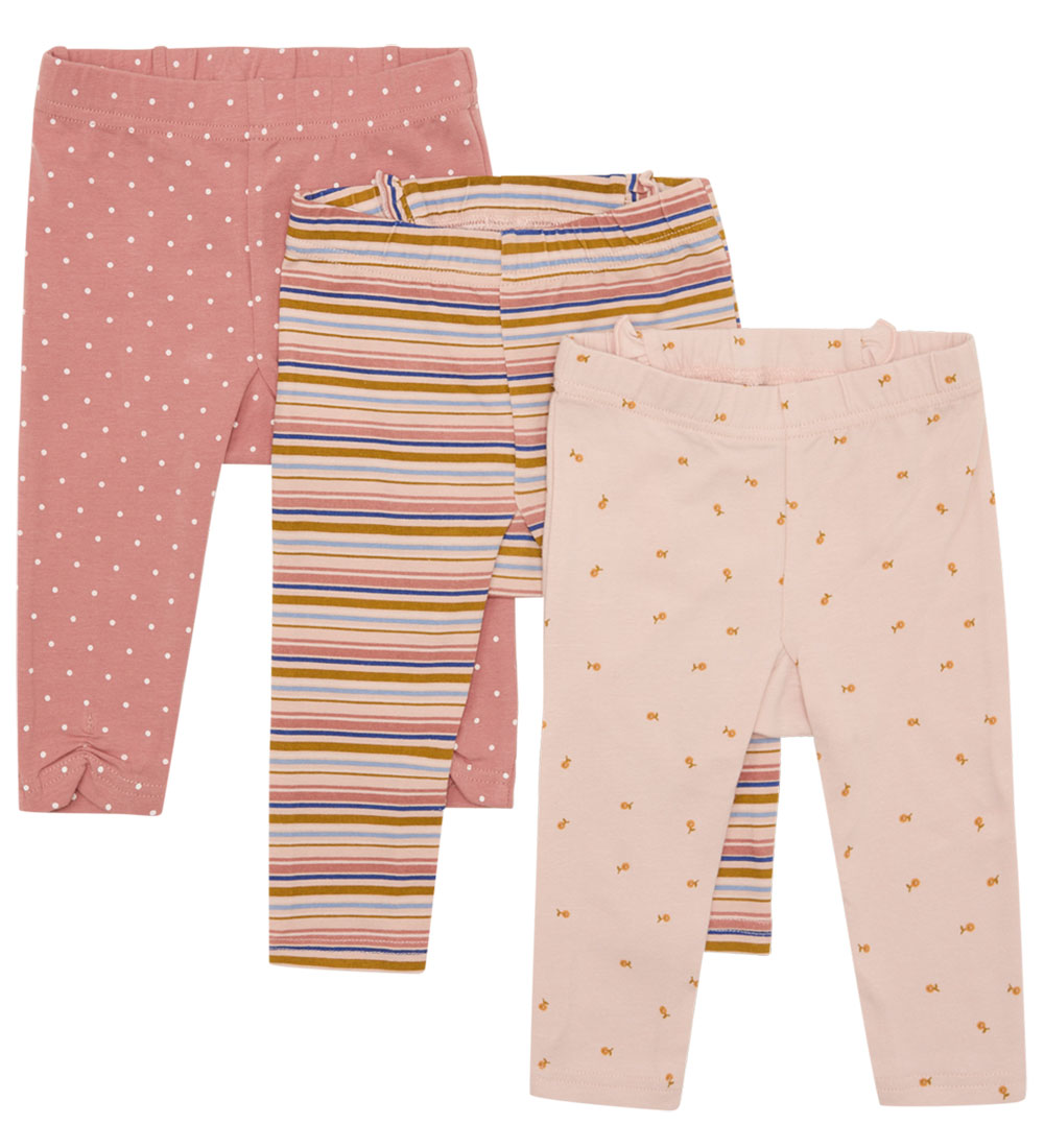 Hust and Claire Leggings - 3-Pack - Liva - Peach Dust