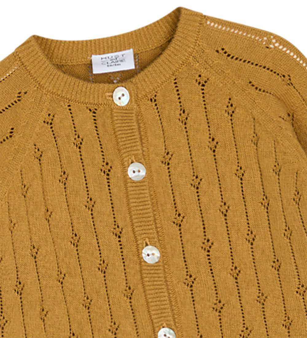 Hust and Claire Cardigan - Knitted - Cleo - Teak