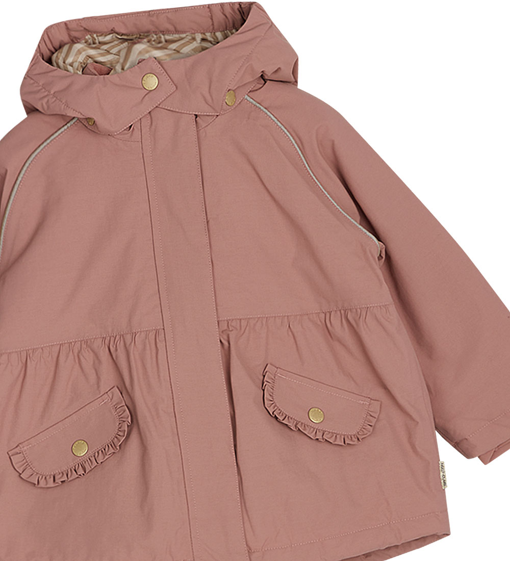 Hust and Claire Winter Coat - Obia - Ash Rose