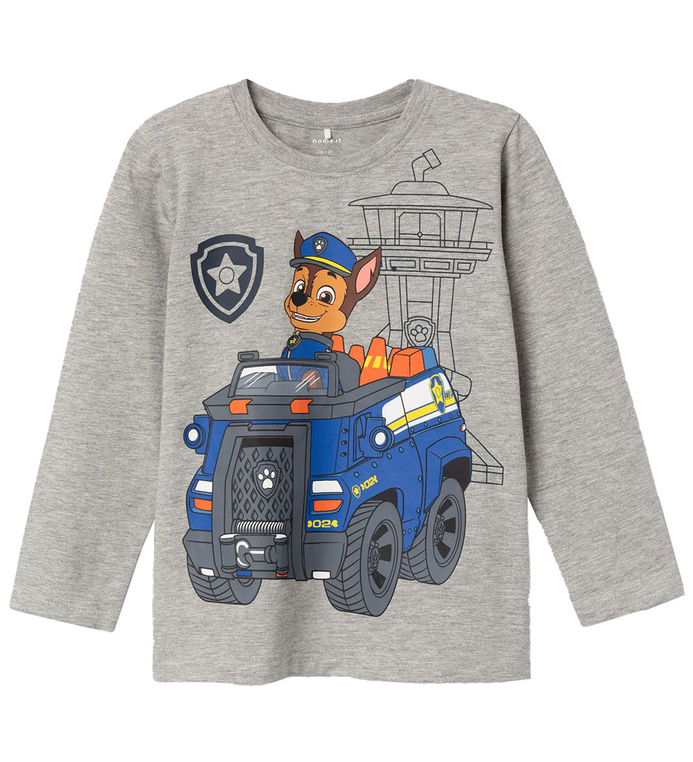 Name It Blouse - NmmAbsalon PawPatrol - Grey Melange