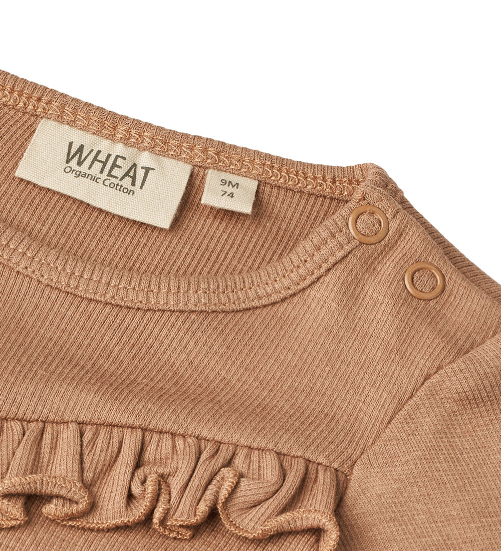 Body m/l Wheat - Rib - Elise - Berry Dust