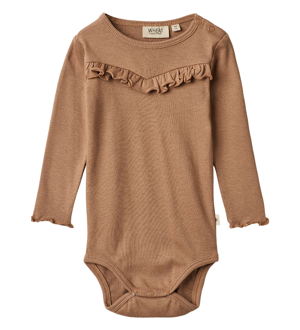 Body m/l Wheat - Rib - Elise - Berry Dust