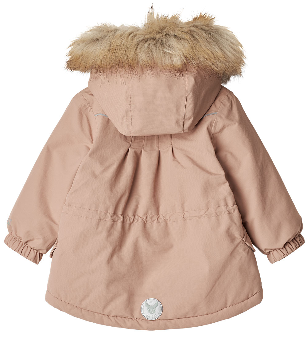 Wheat Winter Coat - Mathilde Tech - Rose Dawn