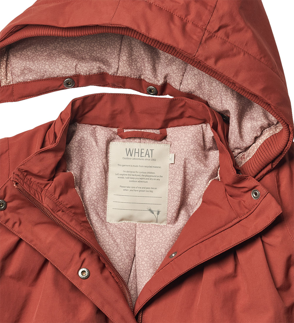 Wheat Winter Coat - Mimmi Tech - Red