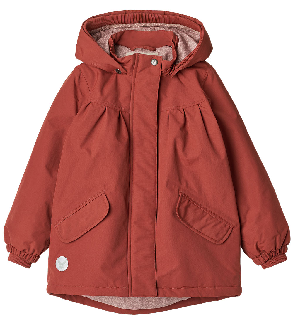 Wheat Winter Coat - Mimmi Tech - Red