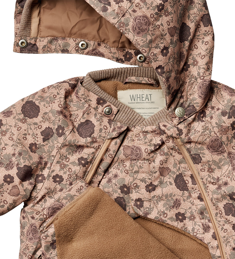 Wheat Winter Coat - Sascha Tech - Rose Dawn Flowers